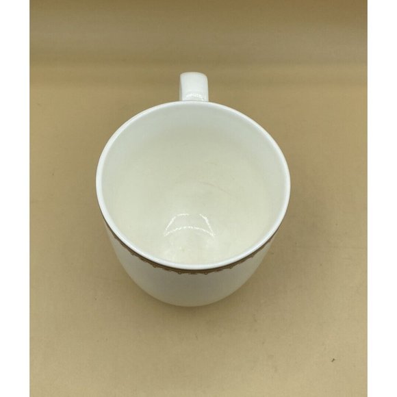 2013 Downton Abbey Coffee Mug World Market Highclere Castle Gold 4” - Picture 6 of 10